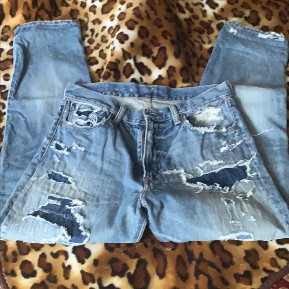 Ralph Lauren High rise boyfriend jeans